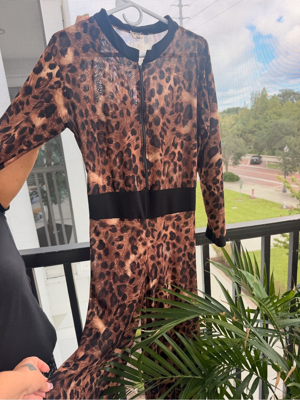 Custom Made Animal Print Suit